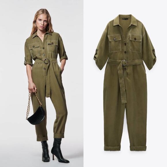 Zara blogger favorite jumpsuit - Picture 4 of 13